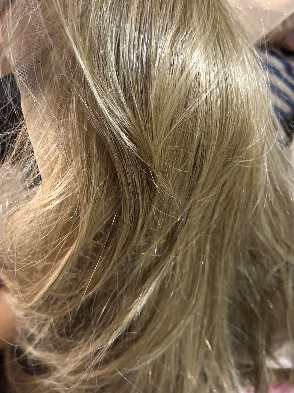 Blonde brand new wig about 16-18 inches